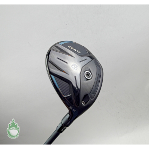 TaylorMade Qi4D 5 fairway wood golf club with 18° loft shown from the clubhead side.