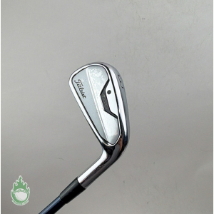 Titleist T200 3 iron golf club with chrome head and black graphite shaft shown against a plain background.
