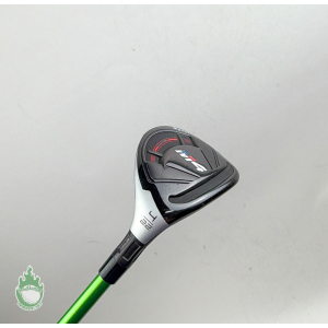 Used RH TaylorMade M4 Rescue 4 Hybrid 22* 65g Regular Flex Graphite Golf Club