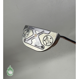 Used Titleist Scotty Cameron & Crown Select Mallet 1 33" Putter Steel Golf Club