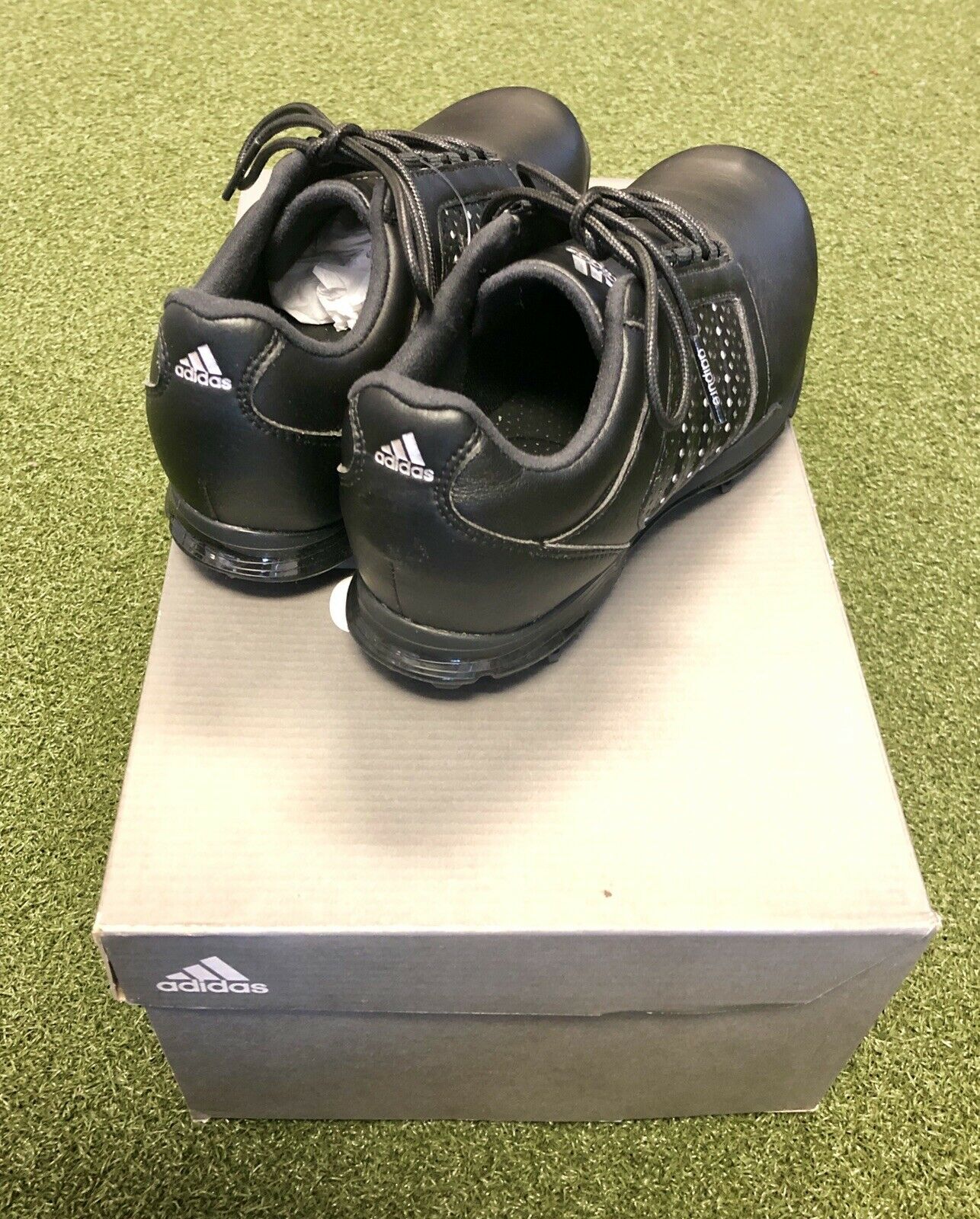 New Adidas W Adipure Sport Women's Golf Shoe Size 5M Black