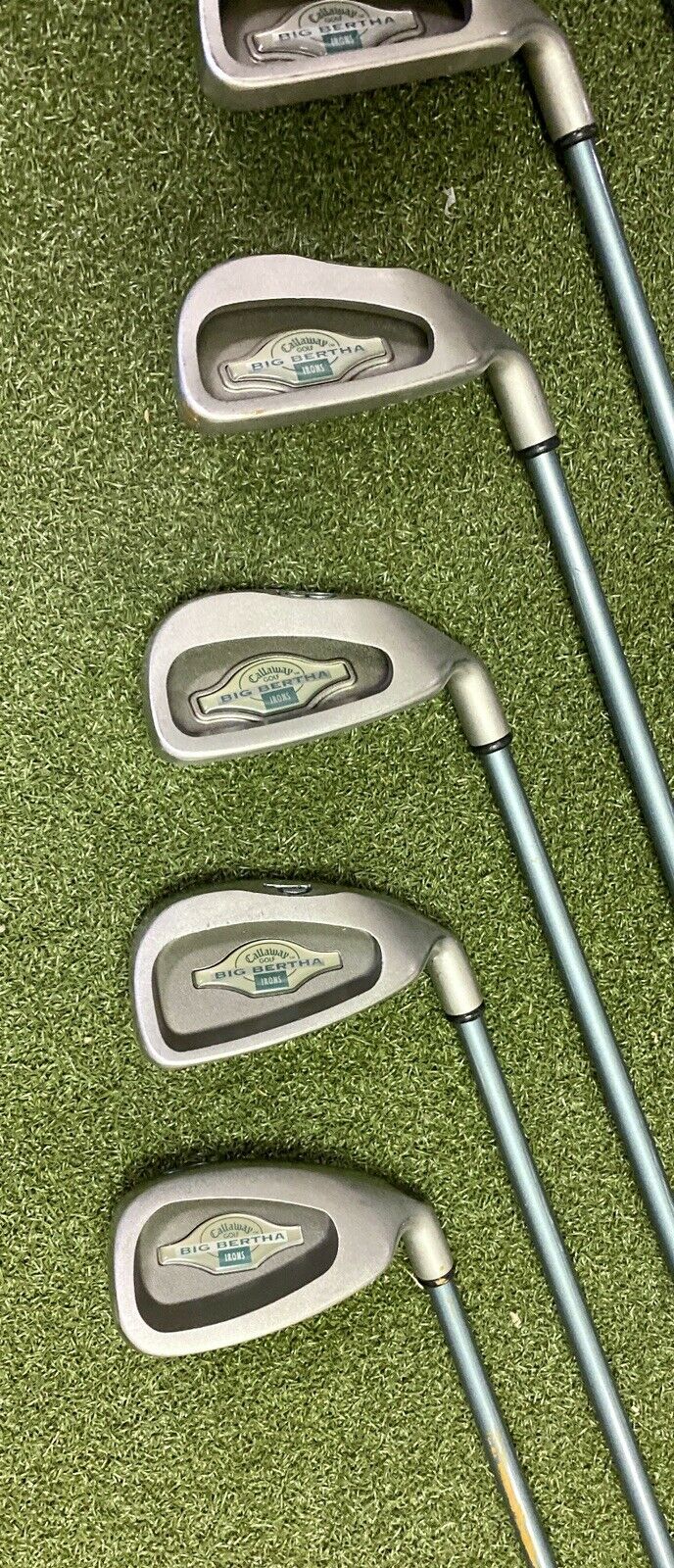 Callaway Big Bertha 1994 Irons 4-PW/SW GEMS Ladies Flex Graphite