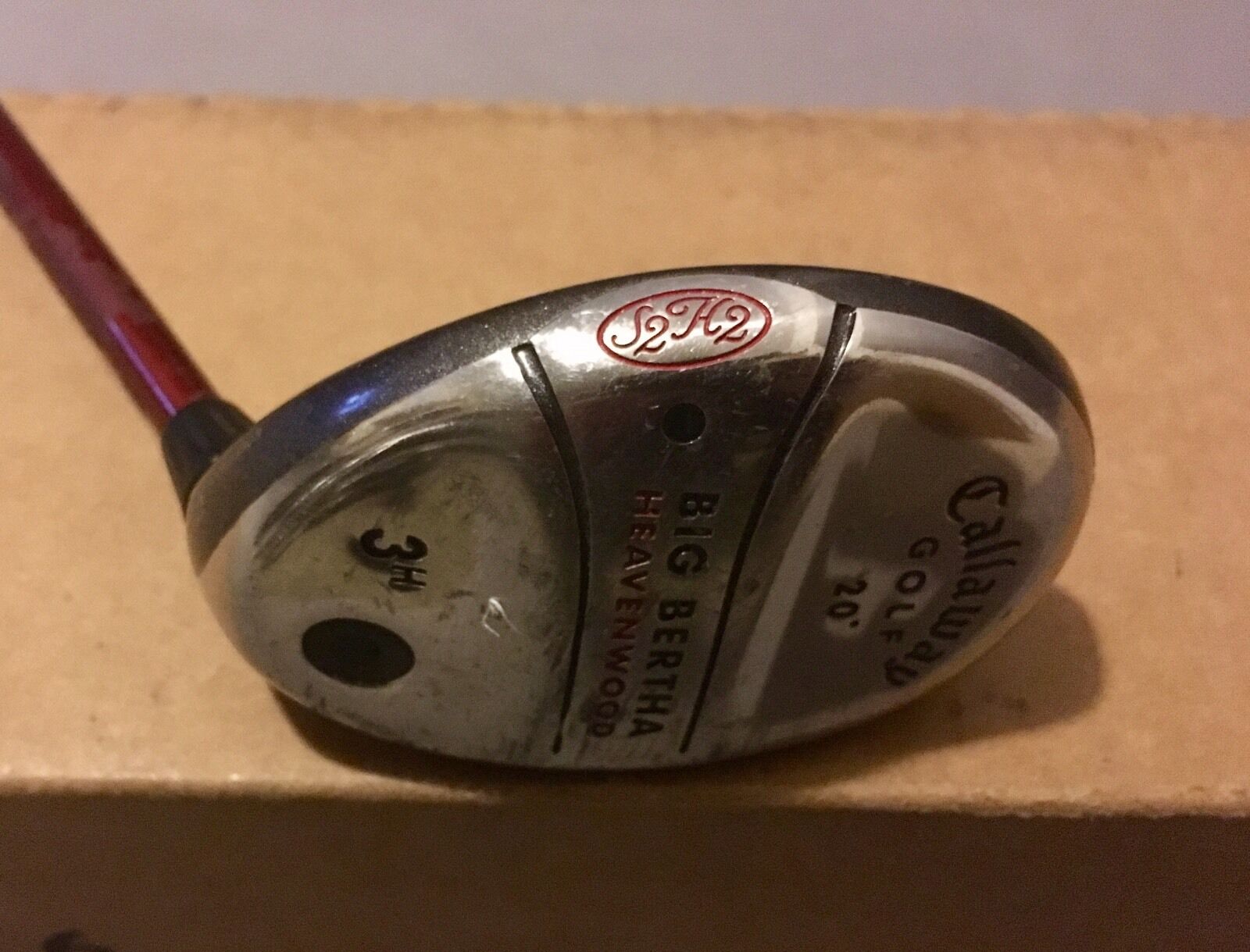 Callaway Big Bertha Heavenwood 3 Hybrid 20* RCH 75w Firm Graphite Golf ...