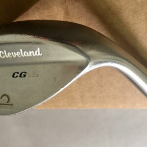 Cleveland CG15 Zip Grooves Satin Chrome Wedge 56*-14 Wedge Flex Steel Golf Club
