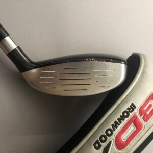 Left Handed Nickent Genex 3DX Ironwood 3 Hybrid 20* Uniflex Steel Golf Club