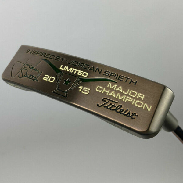New 2015 Scotty Cameron Jordan Spieth Major Champion LTD 34" Putter Steel Golf