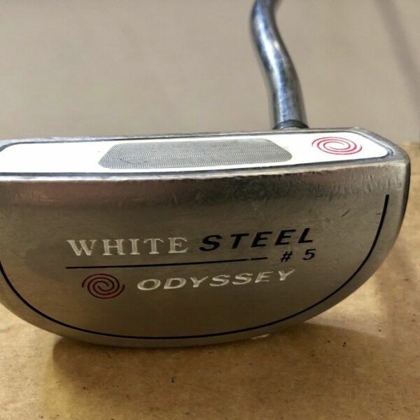 Odyssey White Steel #5 35.5″ Putter Steel Golf Club – SwingPoint Golf®