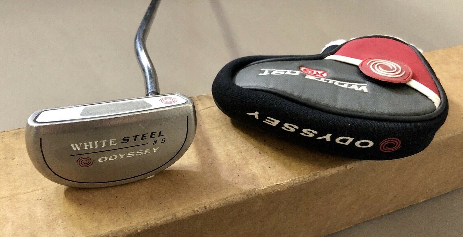 Odyssey White Steel #5 35.5″ Putter Steel Golf Club – SwingPoint Golf®