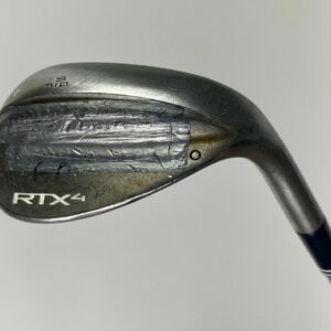 RH Cleveland RTX-4 Mid Grind Tour Raw Wedge 60*-9 TI S400 Stiff Flex Steel Golf
