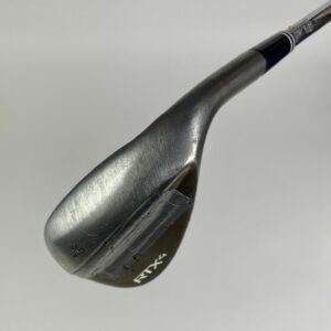 RH Cleveland RTX-4 Mid Grind Tour Raw Wedge 60*-9 TI S400 Stiff Flex Steel Golf