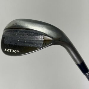 RH Cleveland RTX-4 Mid Grind Tour Raw Wedge 60*-9 TI S400 Stiff Flex Steel Golf