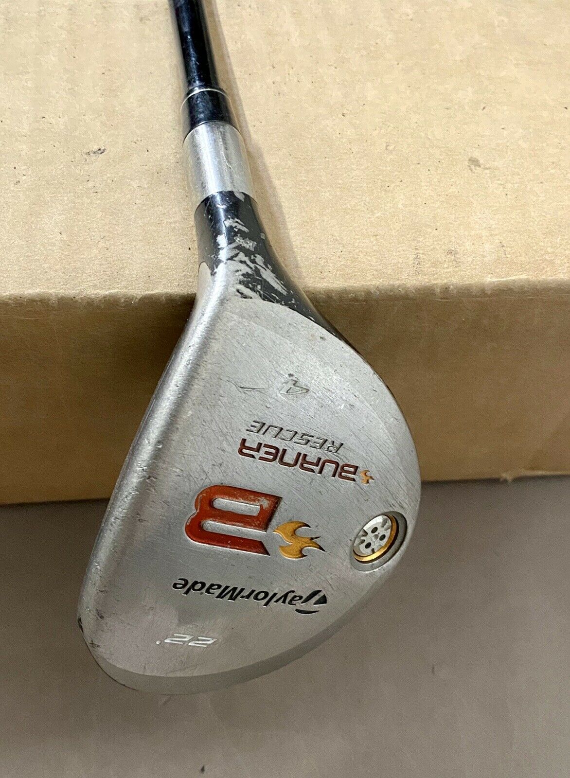 RH TaylorMade Burner Rescue High Launch Hybrid 22* 60g