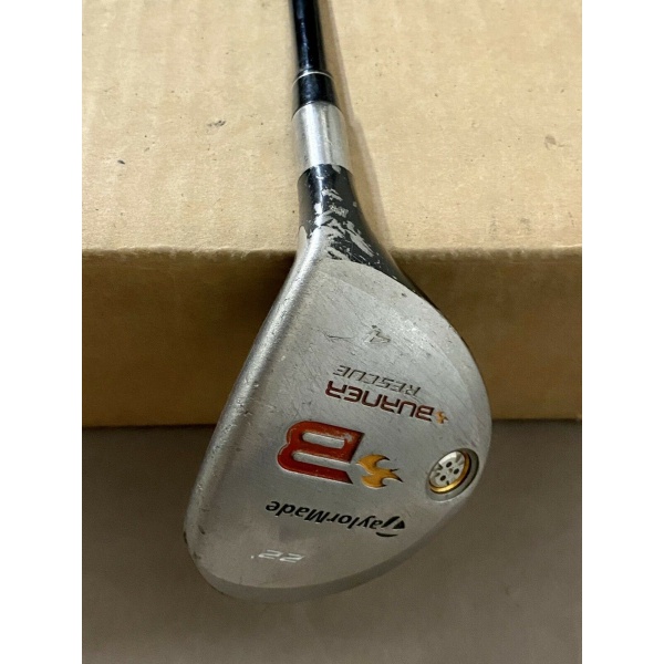 RH TaylorMade Burner Rescue High Launch 4 Hybrid 22* 60g Regular Graphite Golf