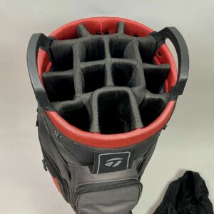 TaylorMade Cart Lite Golf Bag N6540101 Red Black Ships Free