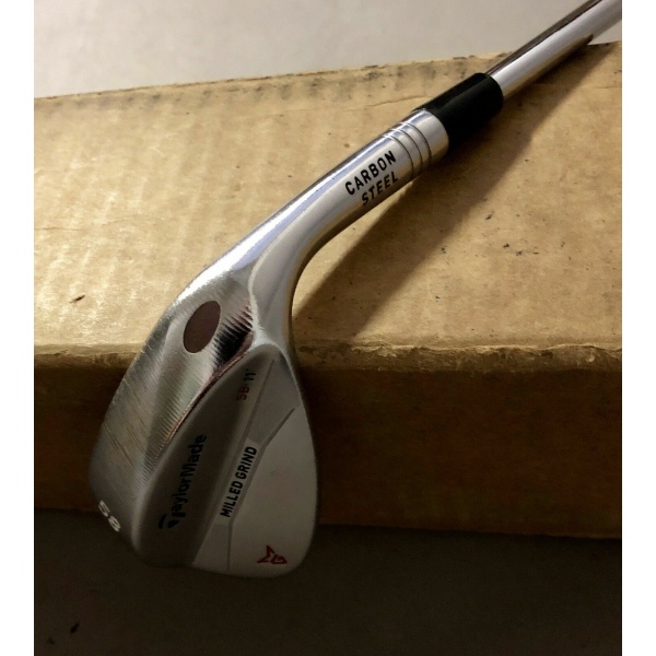 TaylorMade Milled Grind SB11 58度ウェッジ TaylorMade Milled Grind Raw 58* SB11 Wedge, Steel Dynamic Gold