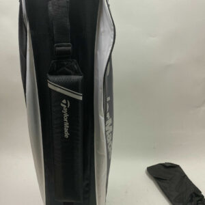TaylorMade San Clemente Cart Carry Golf Bag - White/Black/Gray Ships Free