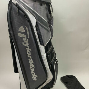TaylorMade San Clemente Cart Carry Golf Bag - White/Black/Gray Ships Free