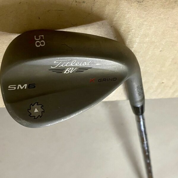 Titleist SM6 K Grind 58度ウェッジ Vokey SM6 Wedges | Spin Milled 6 Wedges | Titleist