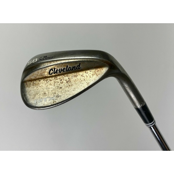 Used Cleveland RTX-4 X Low Grind Tour Raw Wedge 58*-3 S300 Stiff