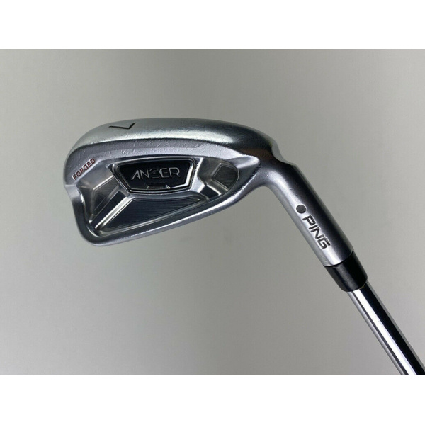 Used RH Ping Black Dot Anser Forged 7 Iron N.S. Pro Regular Flex Steel Golf Club