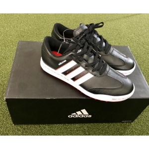 Adidas-JR-adicross-V-Juniors-Spikeless-Golf-Shoe-Size-3M-BlackWhiteRed-202651377071-4