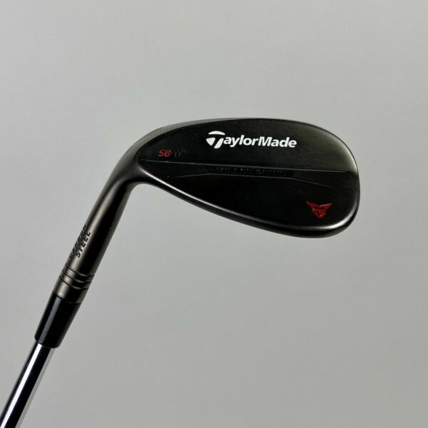 LH TaylorMade Milled Grind Black SB Carbon Steel Wedge 54*-11