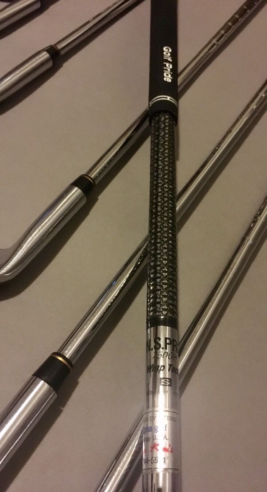 Set De Fers De Golf Miura Giken CB-2001 - 9 Clubs (3-PW,AW,SW) - Tige Graphite S - Occasion