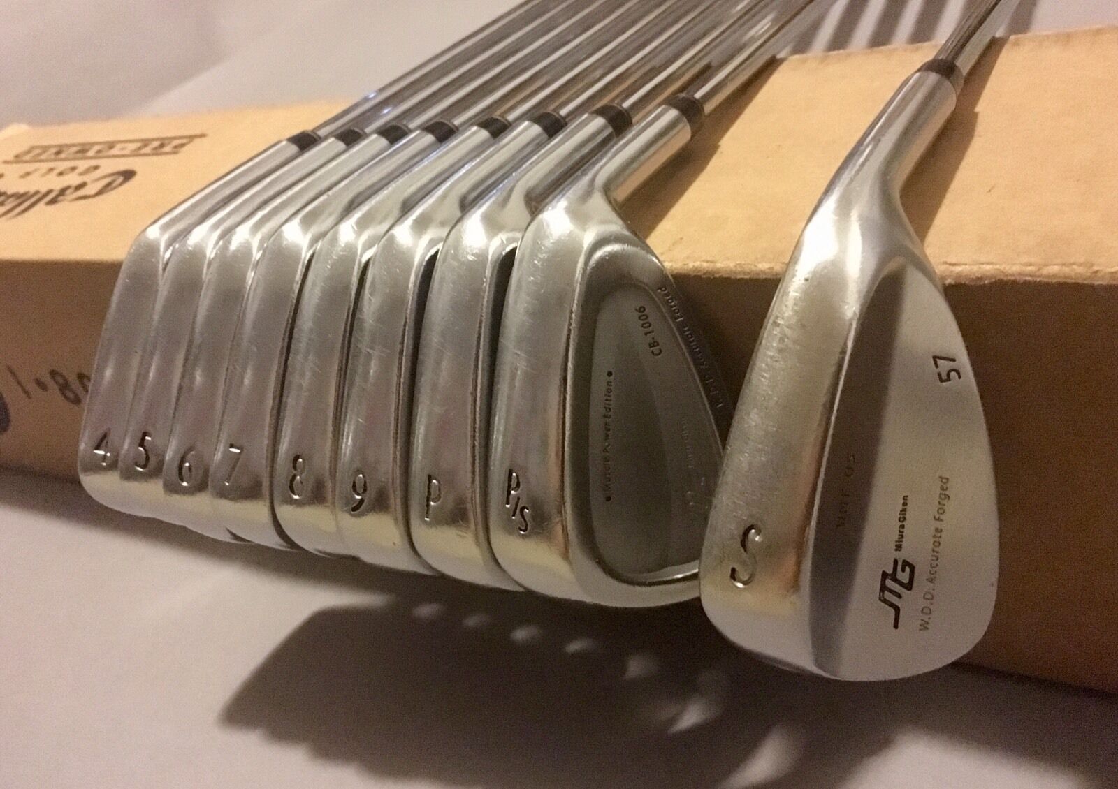 Miura Giken CB-1006 Muscle Power Edition Irons 4-PW/GW/SW