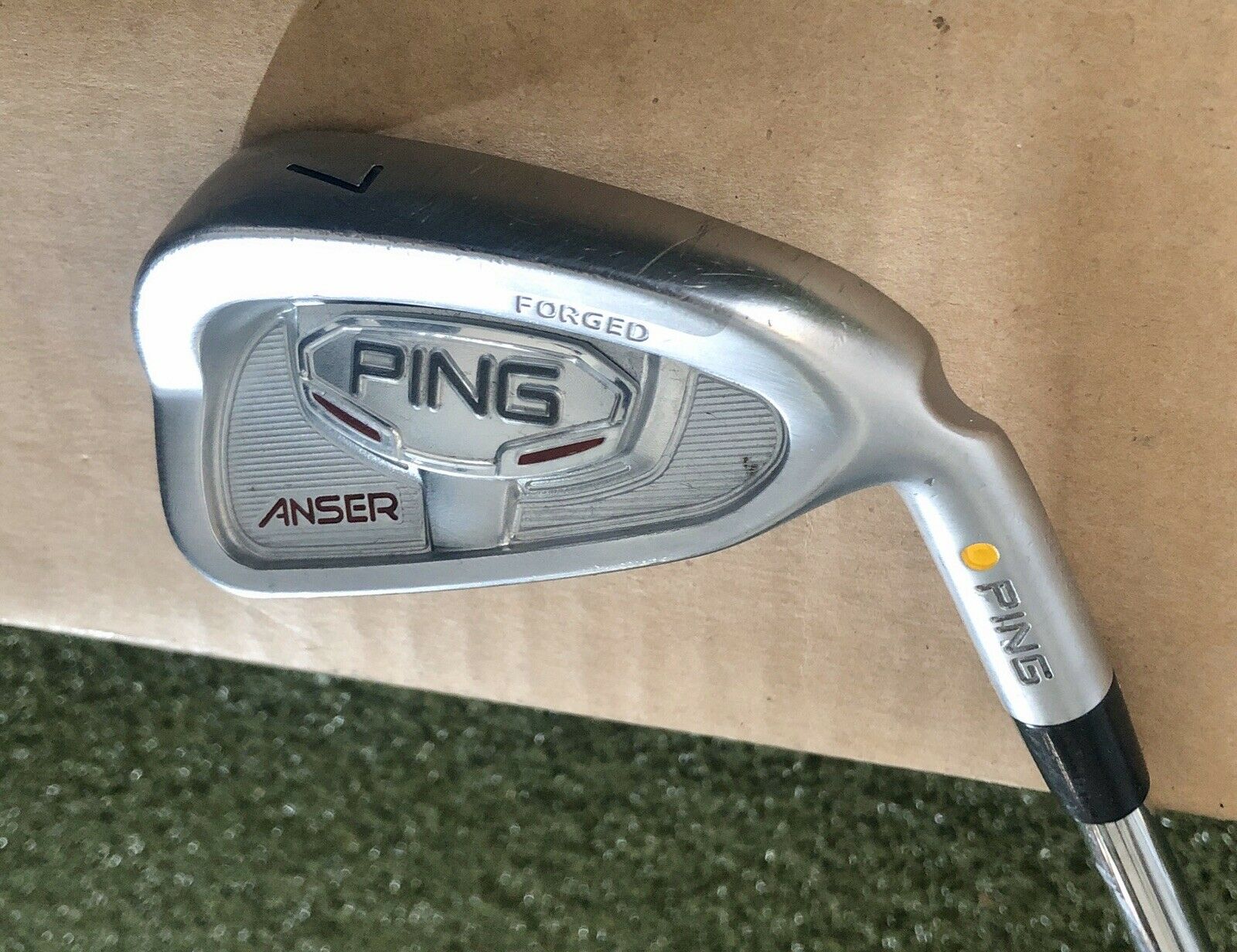Ping Yellow Dot Anser Forged Iron Project X X-Stiff Flex