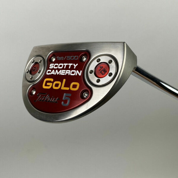 Right Handed Titleist Scotty Cameron GoLo 5 First Of 500 34" Putter Golf Club