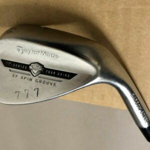 TaylorMade TP R Series EF Spin Groove Satin Wedge 56*-12 120g Stiff Steel Golf