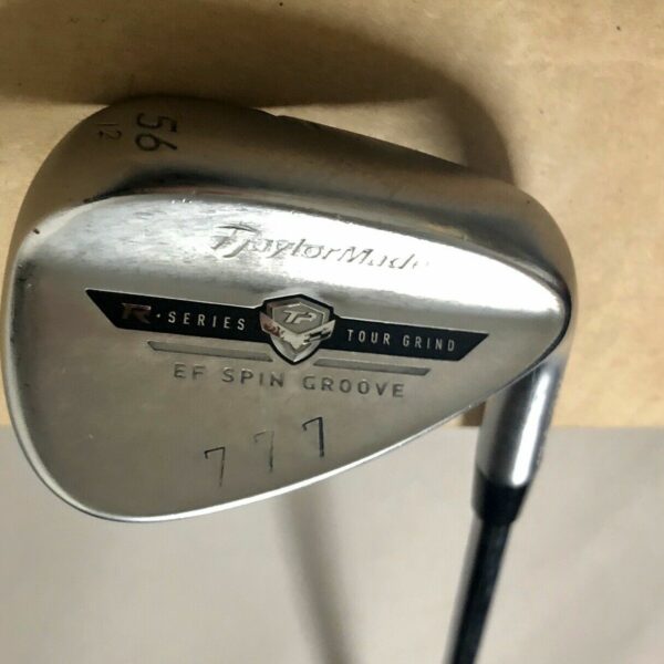 TaylorMade TP R Series EF Spin Groove Satin Wedge 56*-12 120g Stiff Steel Golf