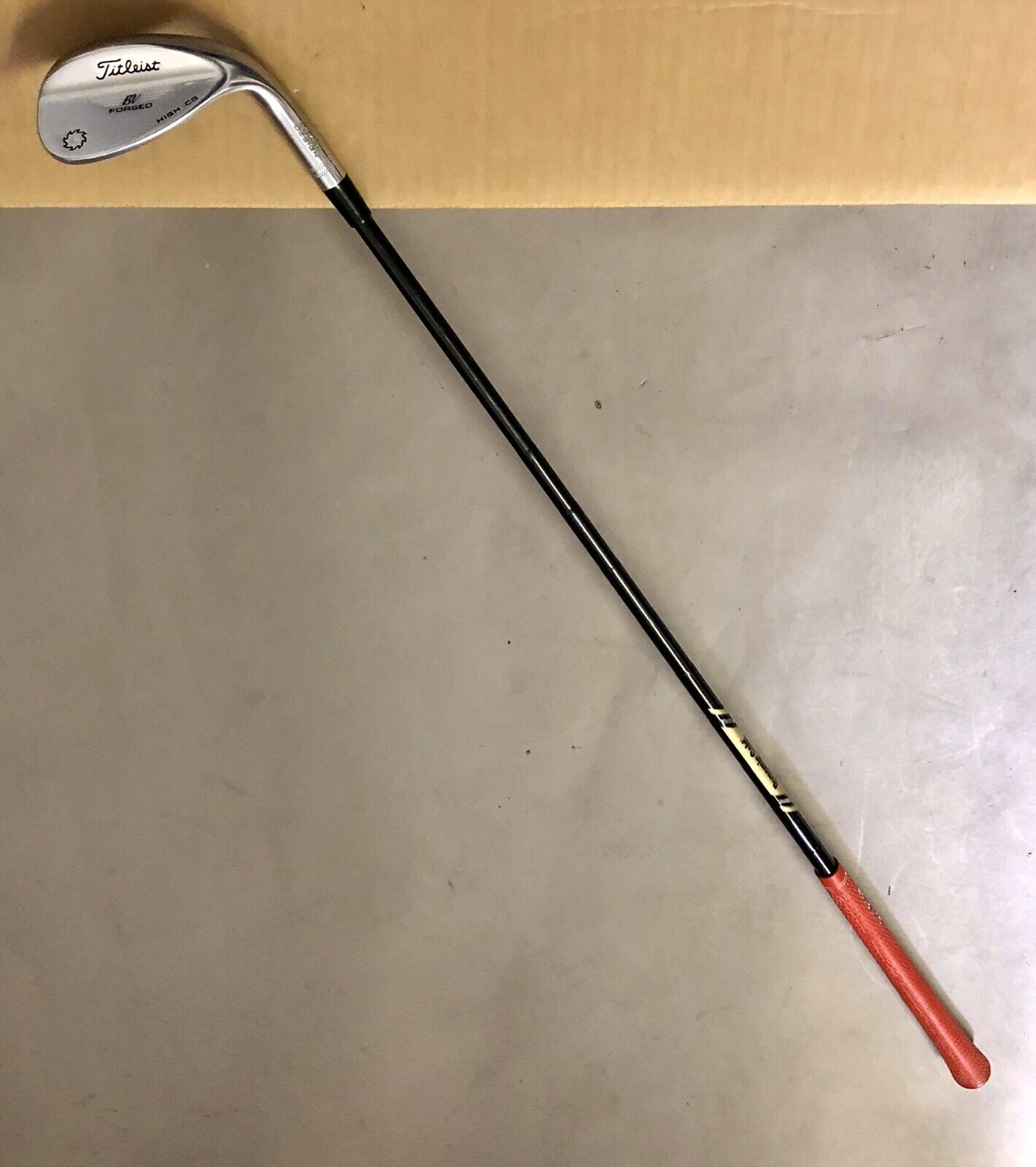 Tour Issued Titleist Vokey Design High CG K Wedge 60*-12 Stiff