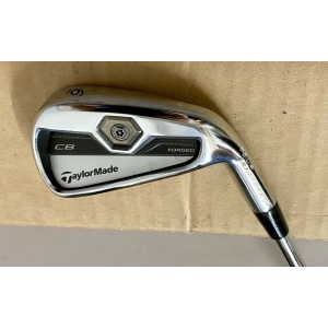 Used-TaylorMade-Tour-Preferred-CB-Forged-6-Iron-Project-X-60-Stiff-Steel-Golf-193620780161-2