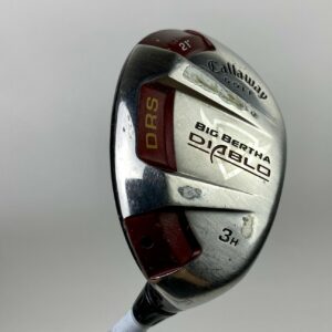 Callaway Big Bertha Diablo 3 Hybrid 3H 21° Rescue Uniflex Steel Shaft Ships Free