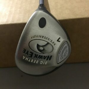 Callaway Great Big Bertha Hawk Eye 7 Wood GEMS 50 Ladies Flex Graphite Golf Club