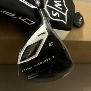 LH New Wilson Staff Launch Pad Draw 3 Wood 15* 46g Regular Flex Graphite Golf