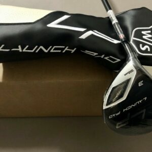 LH New Wilson Staff Launch Pad Draw 3 Wood 15* 46g Regular Flex Graphite Golf