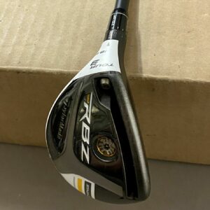 LH TaylorMade RBZ Stage 2 Tour 3 Hybrid 18.5* 80g Stiff Flex Graphite Golf Club