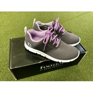 New-FootJoy-enJoy-Womens-Spikeless-Golf-Shoe-Size-55M-CharcoalViolet-202640581972-4