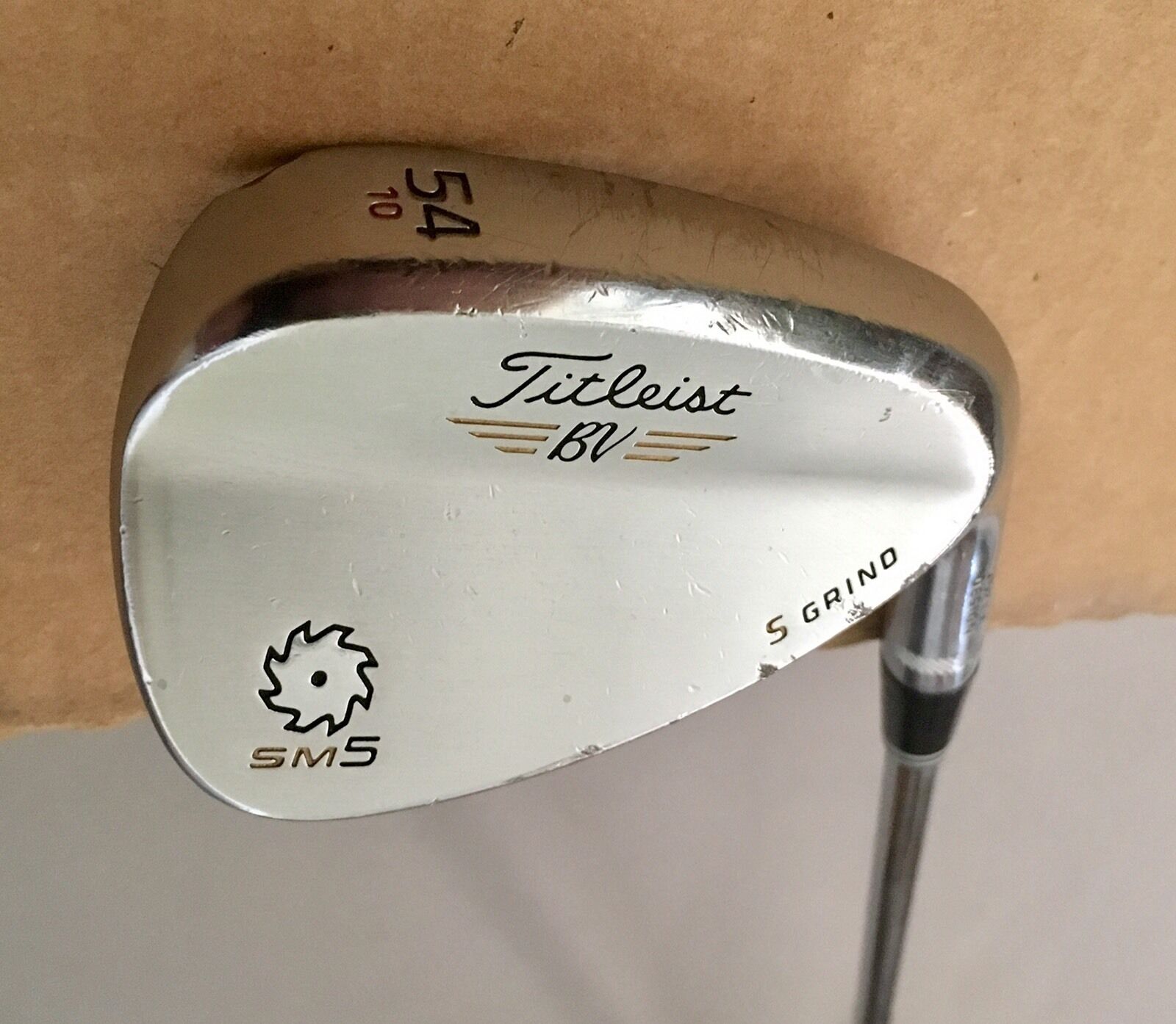 Titleist Vokey Design SM5 S Grind Chrome Wedge 54*-10 Wedge