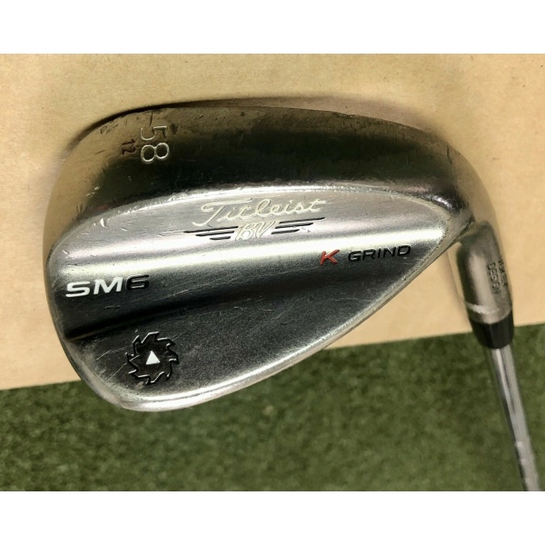 Titleist Vokey SM6 K Grind Steel Gray Wedge 58*-12 X-Stiff Flex Steel Golf Club