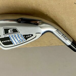 Used RH Tour Edge Exotics EXS 7 Iron KBS MAX Stiff Flex Steel Golf Club