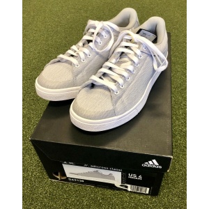 Adidas-JR-adicross-classic-Juniors-Spikeless-Golf-Shoe-Size-4M-GrayWhite-202681931303