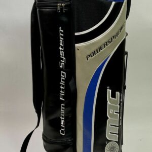 Burrows Golf MAC PowerSphere Custom Fitting System Stand Golf Bag Black/Blue