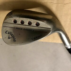 Callaway Mack Daddy 4 Milled Wedge 60*-8 C Grind KBS 610 125g Wedge Flex Steel