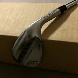 Callaway Mack Daddy 4 Milled Wedge 60*-8 C Grind KBS 610 125g Wedge Flex Steel
