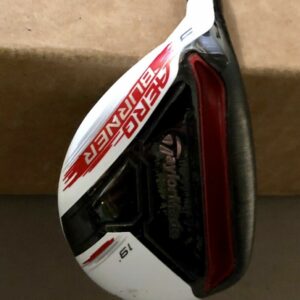 LH TaylorMade AeroBurner Rescue 3 Hybrid 19* 70g Regular Flex Graphite Golf Club