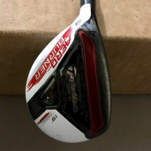 LH TaylorMade AeroBurner Rescue 3 Hybrid 19* 70g Regular Flex Graphite Golf Club