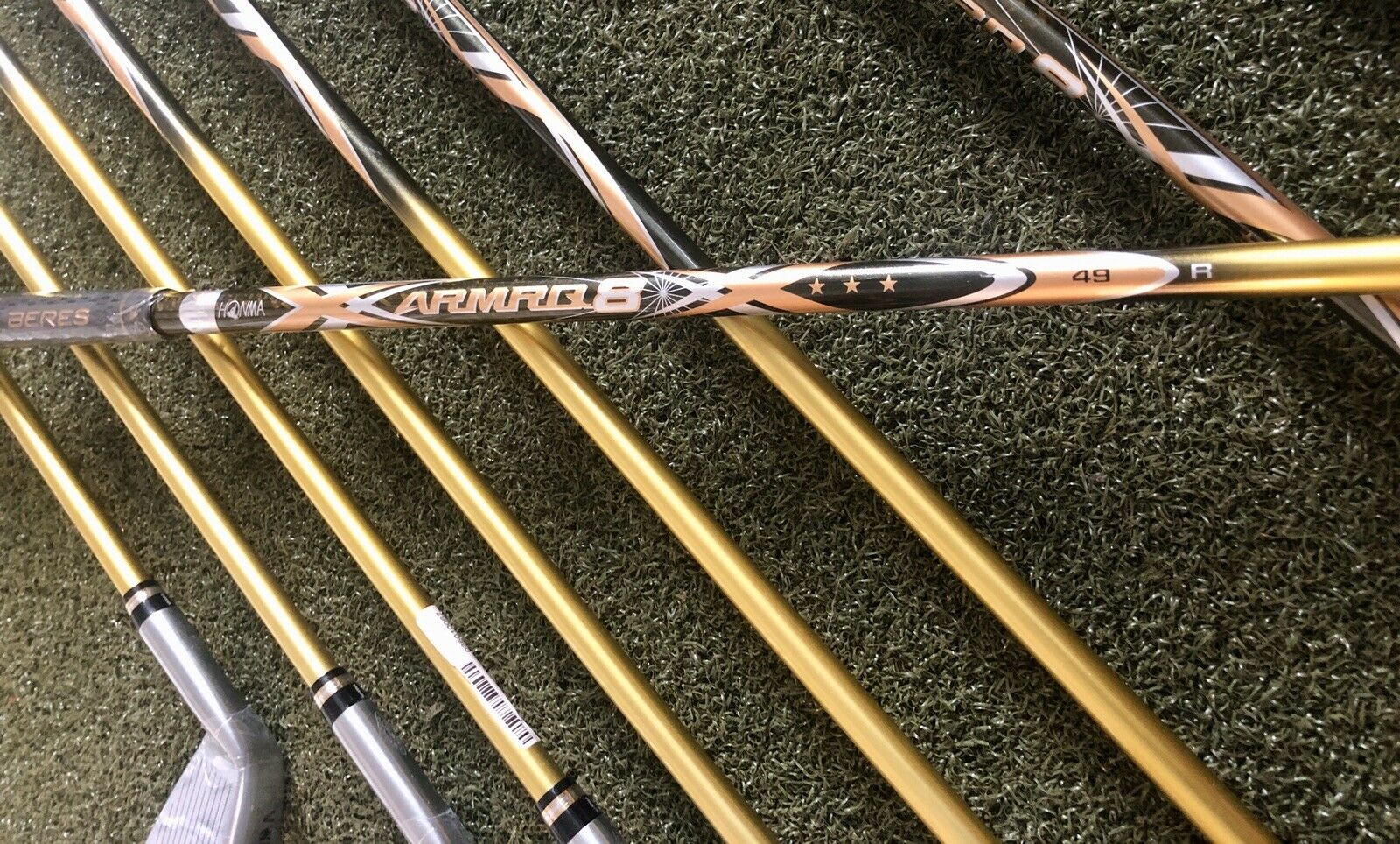 New Honma Beres IS-03 Art Keisho Series 3 Star 5-11/AW/SW 9 Piece